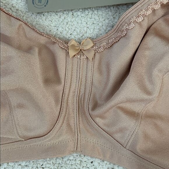 AMOENA Rita Wire-Free Bra 2004 - Sand, Size 44D, NWT - Picture 6 of 10